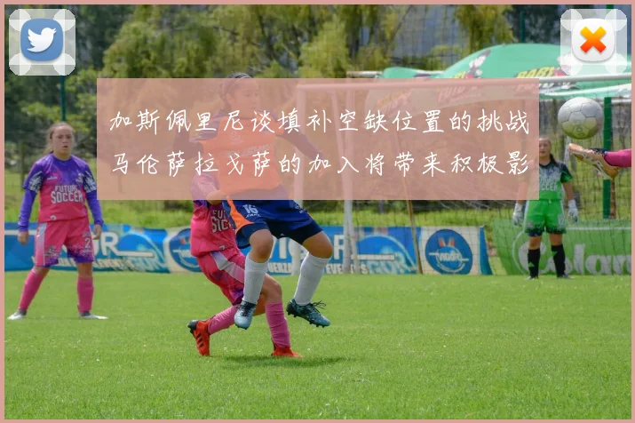 加斯佩里尼谈填补空缺位置的挑战马伦萨拉戈萨的加入将带来积极影响